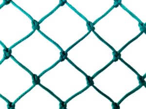 Protection net, knotted, polyethylene – multifilament 30×30/2,5 mm green - 2