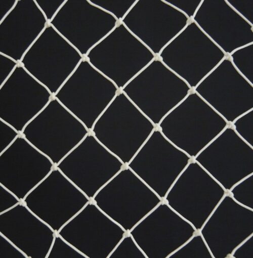 Protective nets for vertical installation, Polyethylene 50/2,5 mm white - 1