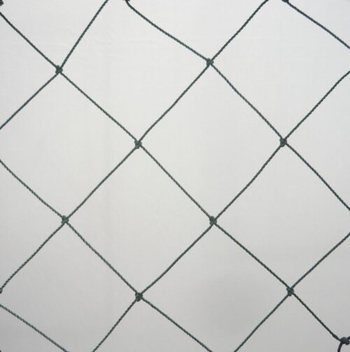 Protective nets for breeding chickens and small domestic birds, Polyethylene 80/2,0 mm dark green - 1