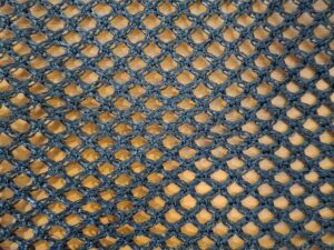 Protection net, knotless, polyethylene – multifilament 5×5/1,5 mm black - 1