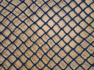 Protection net, knotless, polyethylene – multifilament 14×14/1,8 mm black