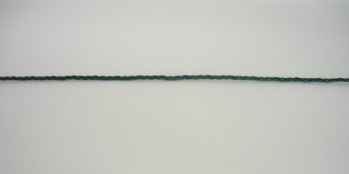 Polyethylene twine Ø 1,1 mm / 1 m woven, dark green - 1