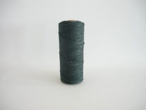 Polyethylene twine Ø 2,0 mm / 1 kg woven, dark green - 1