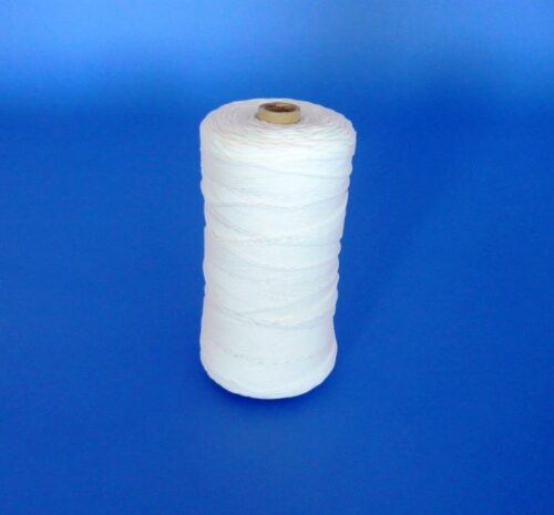 Polyethylene twine Ø 2,5 mm / 2 kg knitted, white - 1