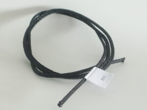 Polyethylene twine Ø 3,5 mm / 150 g knitted, black
