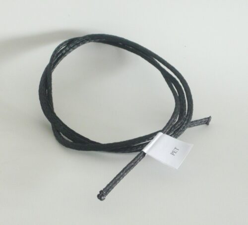 Polyethylene twine Ø 3,5 mm / 150 g knitted, black - 1
