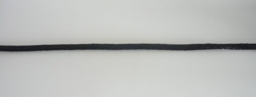 Polyethylene twine Ø 3,5 mm / 1 m knitted, black - 1