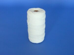Polyethylene rope Ø 5 mm / 2 kg knitted, white