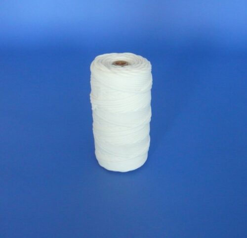 Polyethylene rope Ø 5 mm / 2 kg knitted, white - 1