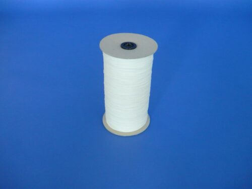 Polyester twine Ø 0,9 mm / 1 kg, woven, white - 1