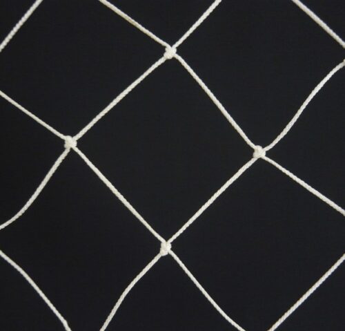 Machine-made netting polyprophylene knotless 100×100/3,0 mm white - 1