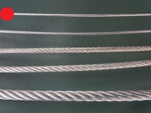 Wire rope Ø 2 mm galvanized