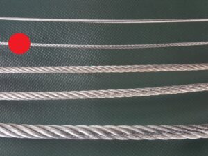 Wire rope Ø 3 mm galvanized