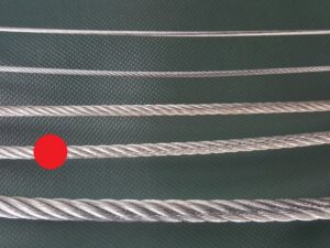 Wire rope Ø 6 mm galvanized